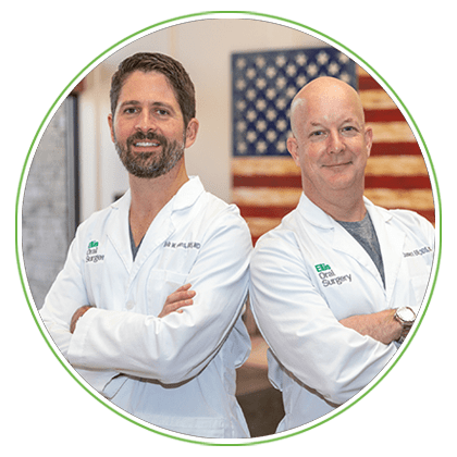 Dr. Ellis and Dr. Evans at Ellis & Evans Oral & Facial Surgery